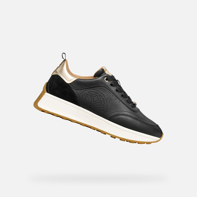 Černé dámské tenisky Geox Amabel - Dámské