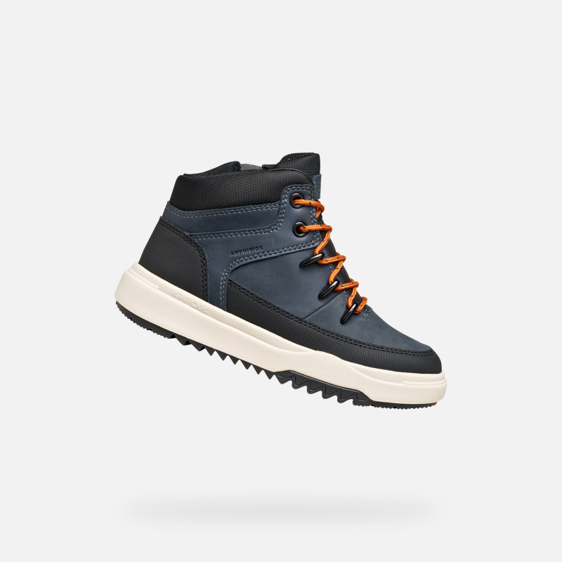 Tmavě modré chlapecké tenisky Geox Bunshee - Kluci