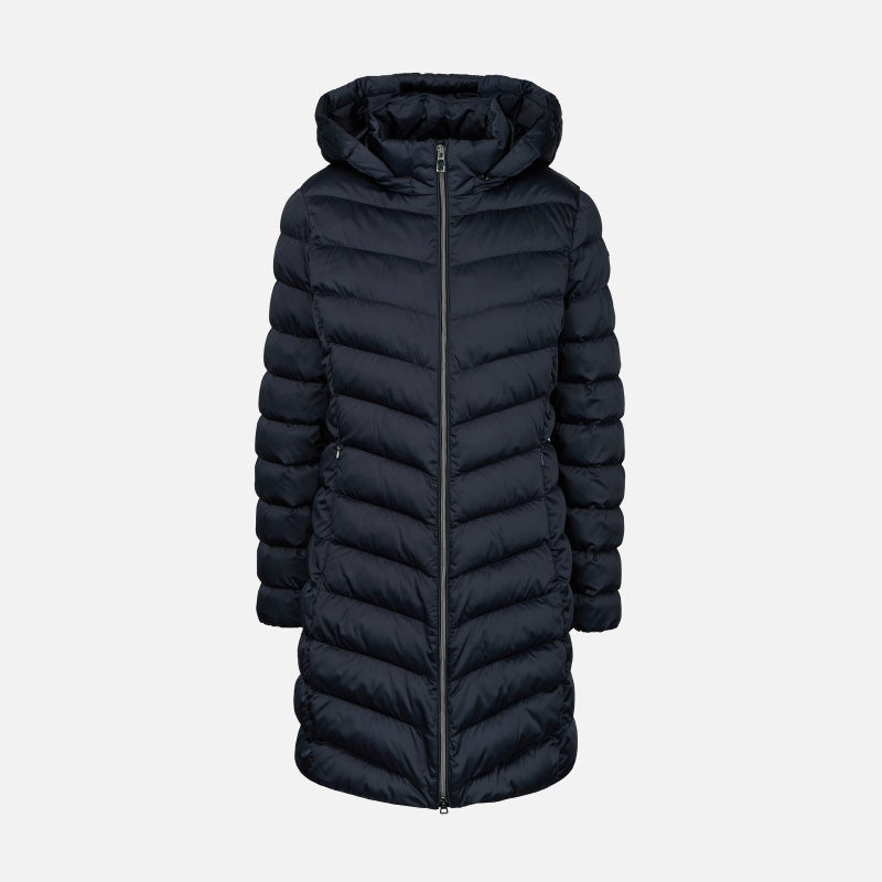 Tmavě modrá dámská prošívaná bunda Geox Zosma