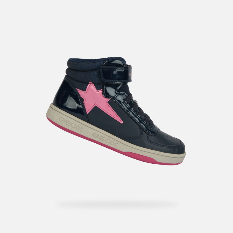 Dívčí kotníková obuv geox maltin tmavě modrá 29