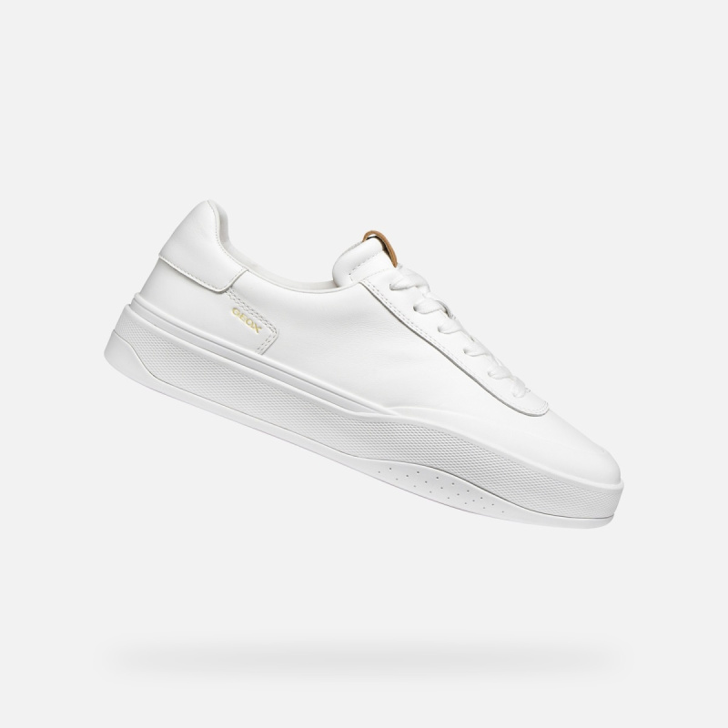 Bílé pánské tenisky Geox Dynamia