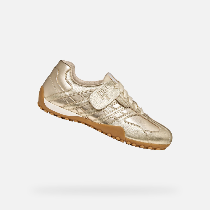 Dámské tenisky geox snake original zlatá 39