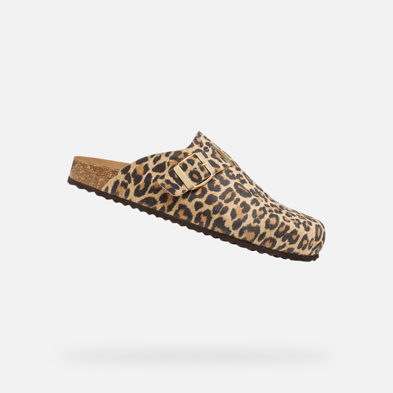 Béžové dámské sandály Geox Brionia R