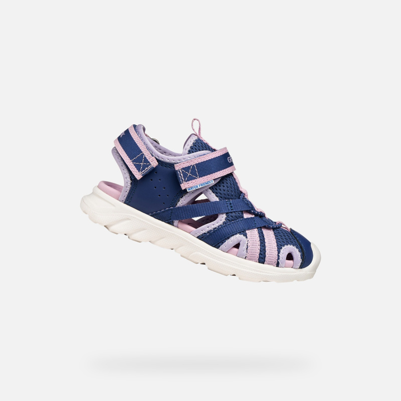 Tmavě modré dívčí sandály Geox Airadyum