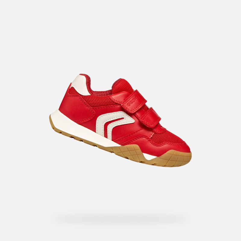 Geox RANN-E tenisky pro kluky - červené
