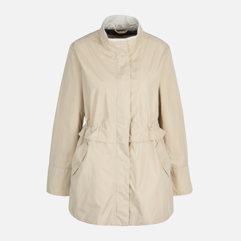 Béžová dámská bunda Geox Maryemy