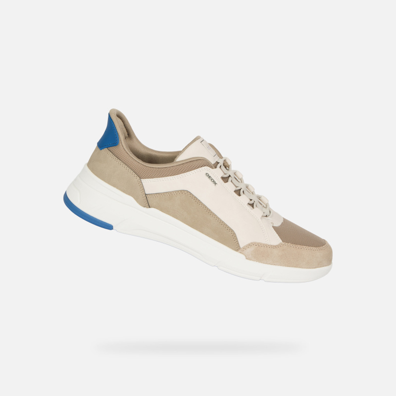 Béžové pánské tenisky Geox Vittour Plus