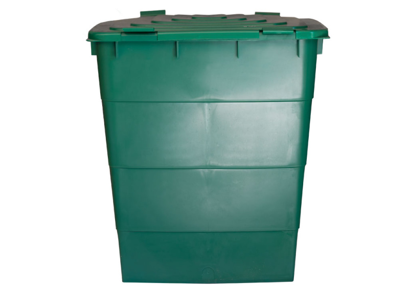Sud na dešťovou vodu PH hranatý s kohoutkem+víko 300 l