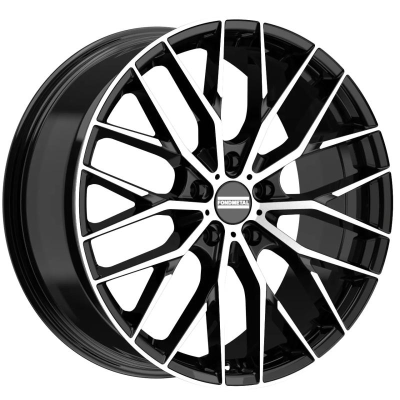FONDMETAL MAKHAI 10X21 5X112 ET19/66.5 černá/leštěná