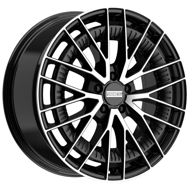 FONDMETAL KARI 8.5X20 5X112 ET50/66.5 černá/leštěná