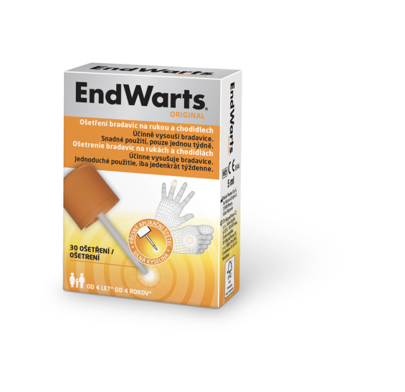 ENDWARTS Original roztok k odstranění bradavic 5 ml