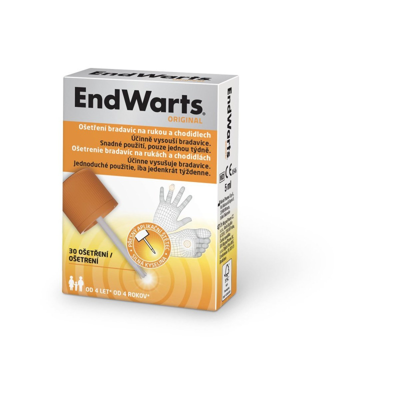ENDWARTS Original roztok k odstranění bradavic 5 ml