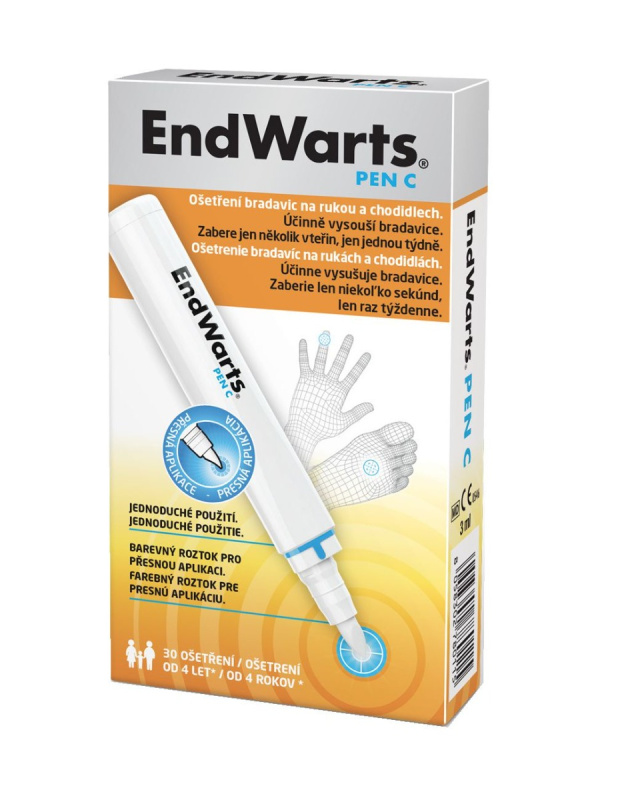 EndWarts PEN C pero k odstranění bradavic 3 ml