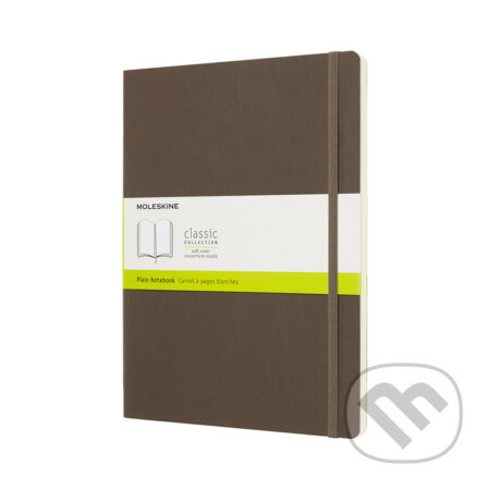Moleskine - zápisník hnedý (veľký, čistý)