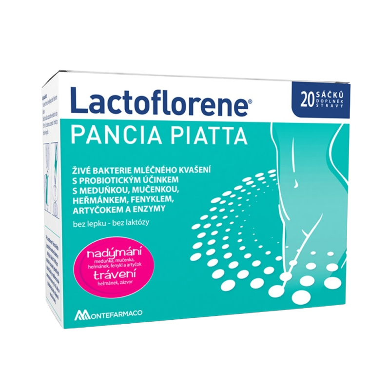 LACTOFLORENE Pancia piatta 20 sáčků