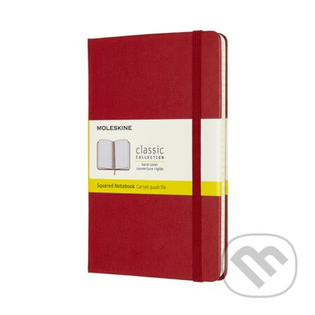 Zápisník Moleskine - tvrdé desky červený