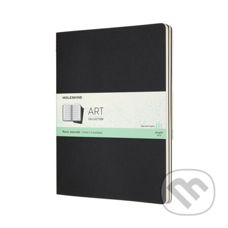 Moleskine - sada 3 notových zošitov (veľké)