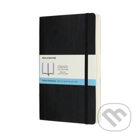 Moleskine Expanded Large Dotted Softcover Notebook: Black Moleskine