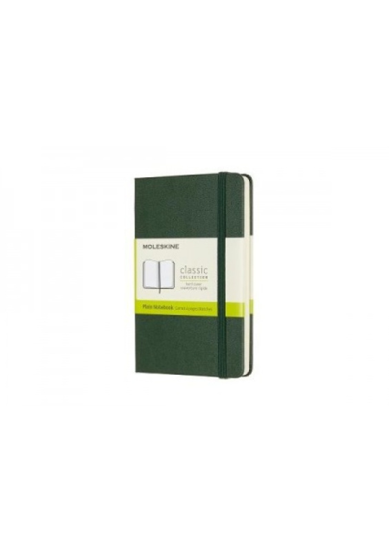Zápisník Moleskine tvrdý čistý - zelený S