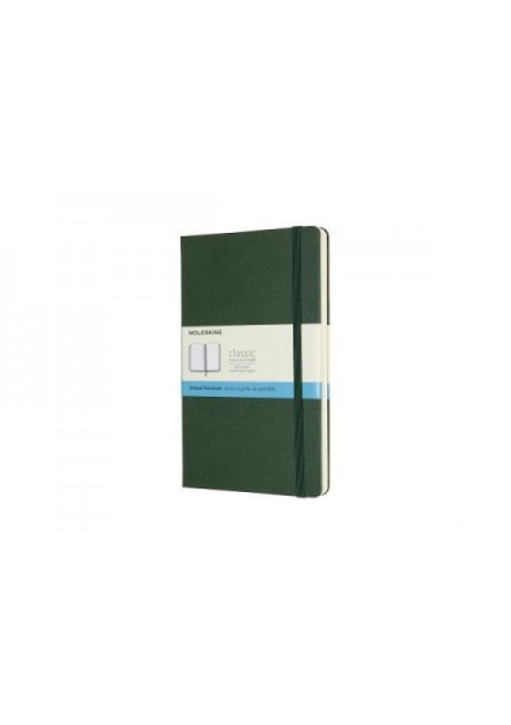 Moleskine Large Dotted Hardcover Notebook, Myrtle Green Moleskine