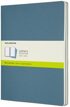 Moleskine Sešity 3 ks, čisté - modré XL