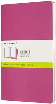Moleskine Sešity 3 ks čisté - růžové L