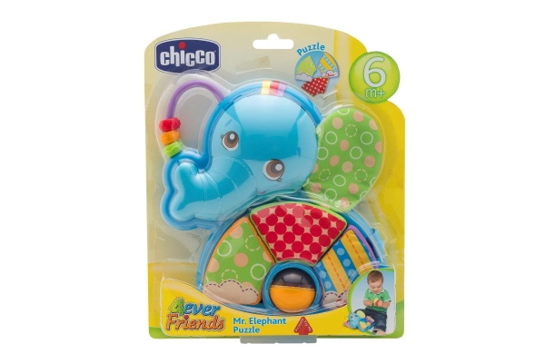 Chicco puzzle sloník – interaktivní vkládačka pro děti