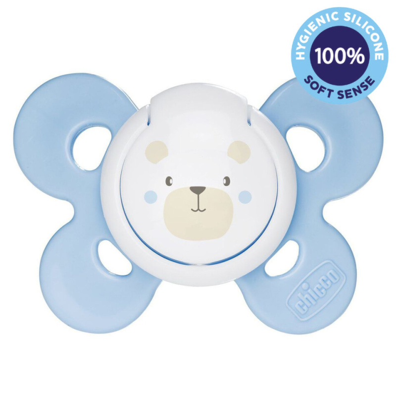 Chicco Physio Comfort 2-6 m dudlík Bear 1 ks