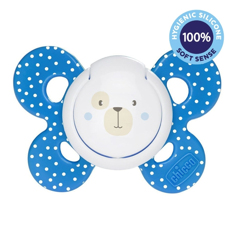 Chicco Physio Comfort 6-16m dudlík Bear 1 ks