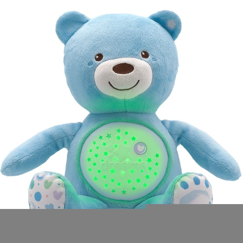 Chicco Baby Bear First Dreams projektor s melodií Blue 0 m+ 1 ks