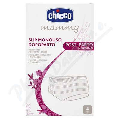 Chicco Mammy Disposable Post-Natal Briefs poporodní kalhotky velikost universal 4 ks