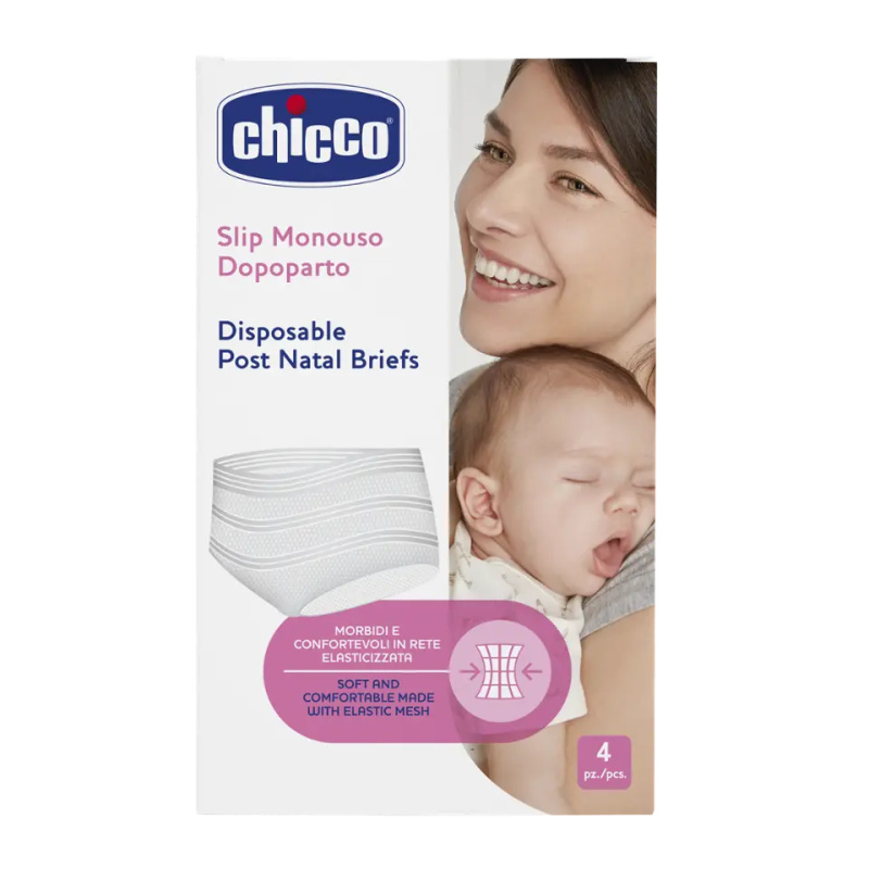 Chicco Mammy Disposable Post-Natal Briefs poporodní kalhotky velikost universal 4 ks