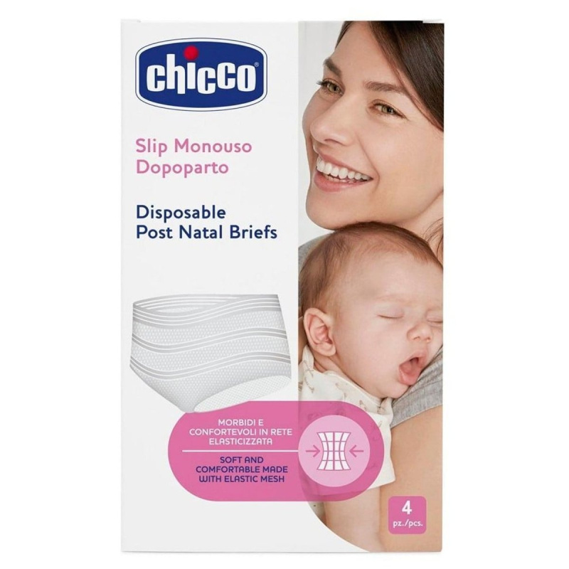 Chicco Mammy Disposable Post-Natal Briefs poporodní kalhotky velikost universal 4 ks