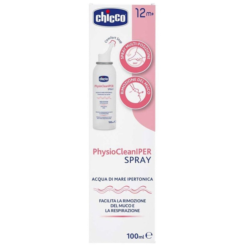 Chicco PhysioCleanIPER nosní sprej pro děti 12 m+ 100 ml