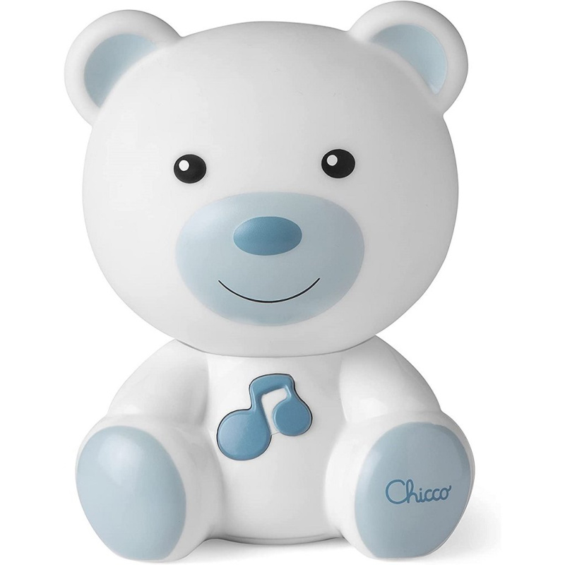 Chicco Dreamlight Bear noční světlo s melodií Blue 0 m+ 1 ks