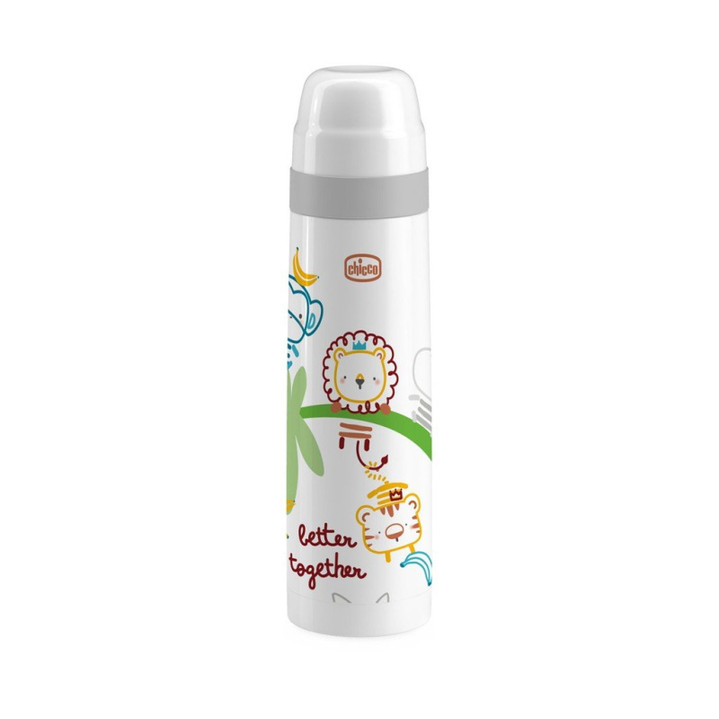 Chicco termoska zelená s obrázky 500 ml