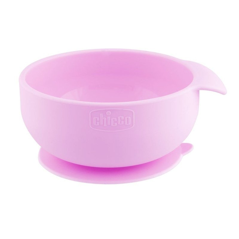Chicco Take Eat Easy Easy Bowl miska 6m+ Pink 1 ks