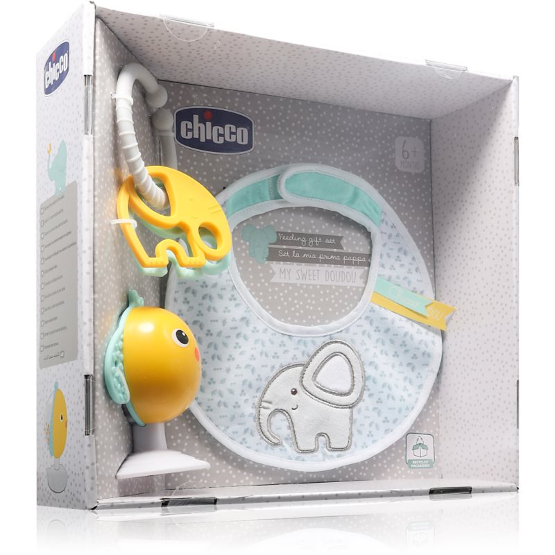 Chicco Feeding Gift Set My Sweet Doudou dárková sada 6m+