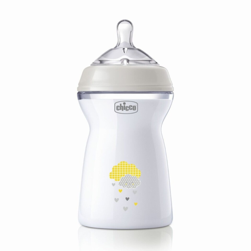 Chicco Natural Feeling Neutral kojenecká láhev 6m+ 330 ml