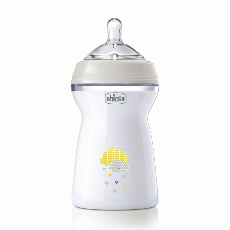 Chicco Natural Feeling Neutral kojenecká láhev 6m+ 330 ml
