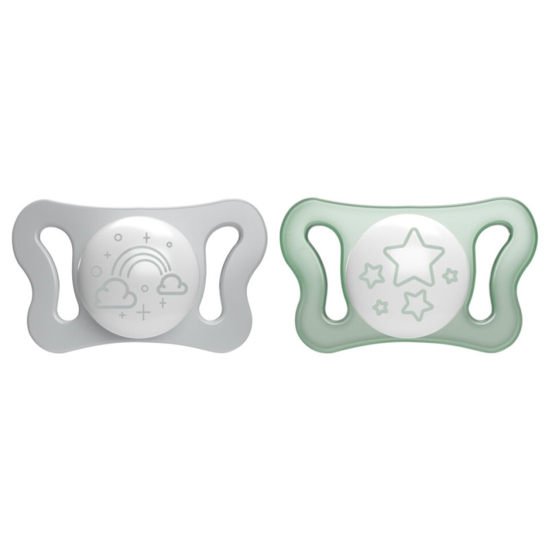 Chicco Physio Micro 0-2 m dudlík Night 2 ks