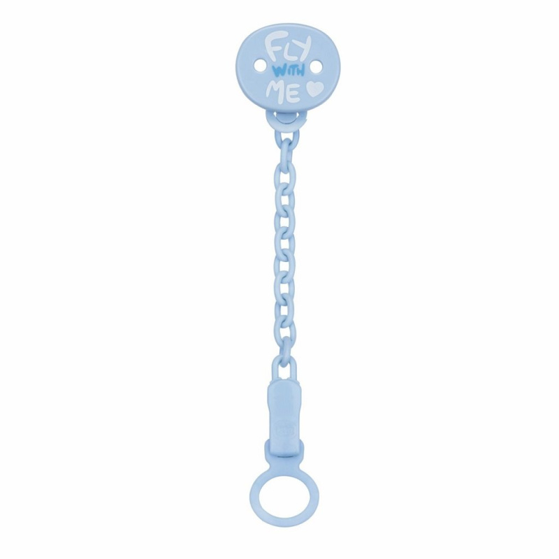 Chicco All You Can Clip klip na dudlík Blue 1 ks