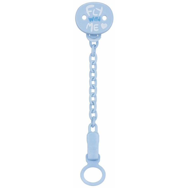 Chicco All You Can Clip klip na dudlík Blue 1 ks