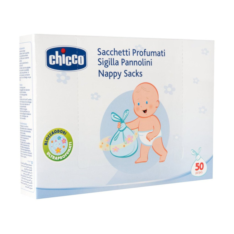 Chicco Nappy Sacks sáčky na plenky 50 ks