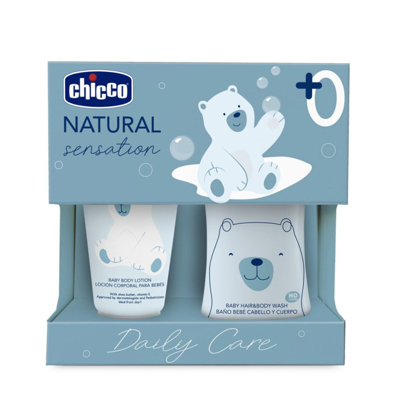 Chicco Natural Sensation Daily Care dárková sada pro děti od narození 0+