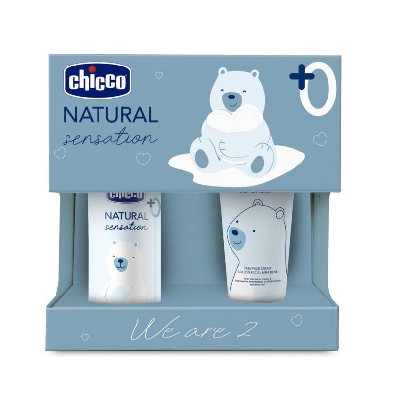 Chicco Natural Sensation We are 2 dárková sada pro děti od narození 0+