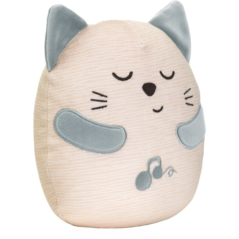 Chicco Purring Cat 0m+ interaktivní plyšová hračka 20 x 17 x 10 cm 1 ks