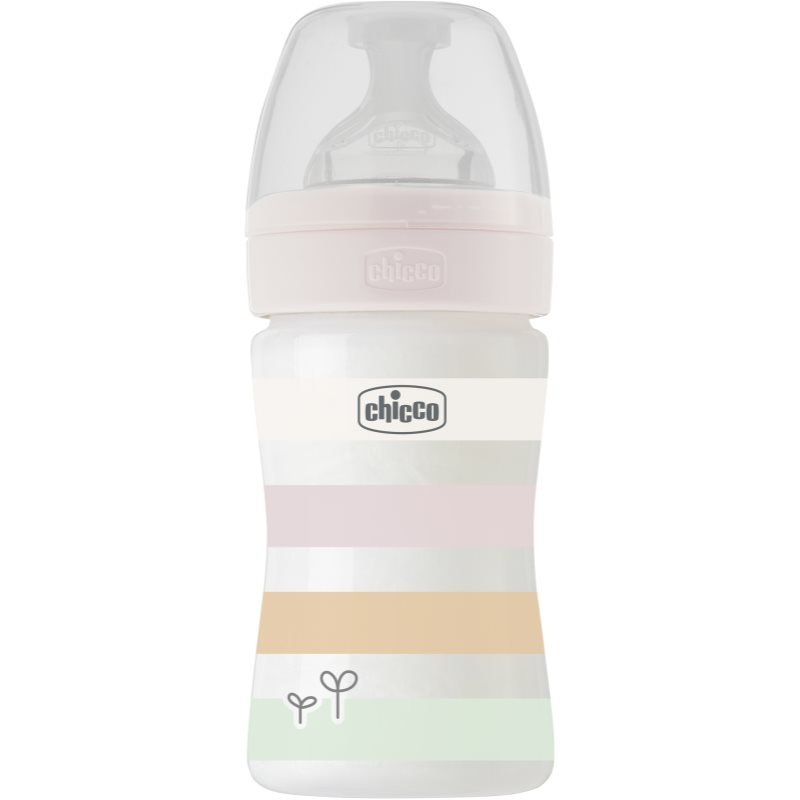 Chicco Well-being kojenecká láhev Girl 0 m+ 150 ml