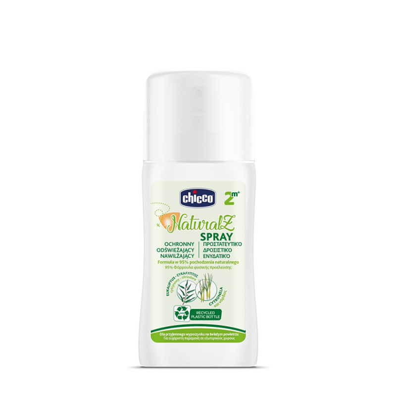 Chicco NaturalZ Protective Spray ochranný a osvěžující sprej proti komárům 2 m+ 100 ml