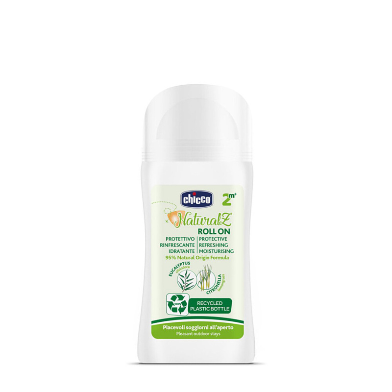 Chicco NaturalZ Protective & Refreshing Roll-on roll-on proti komárům 2 m+ 60 ml